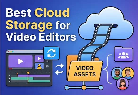Best cloud storage services for video editors