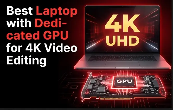 Best laptop with dedicated GPU for 4K video editing